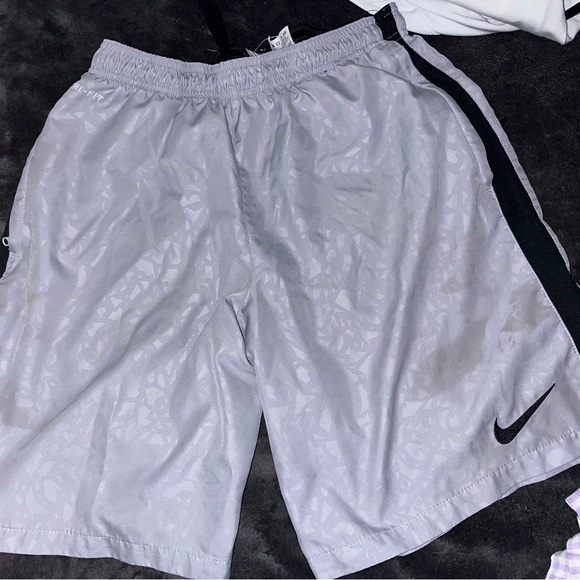 Nike gray soccer shorts size L - Picture 1 of 1